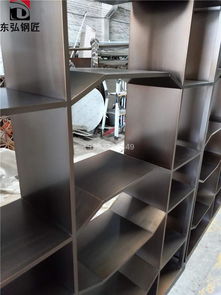 黔江區不銹鋼酒架 東弘鋼匠不銹鋼花格 鈦金不銹鋼酒架定制加工